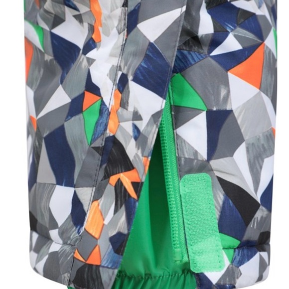 NWT Cloud Printed Kids All in One Waterproof Snowsuit ￼size 3/4 - Picture 4 of 6